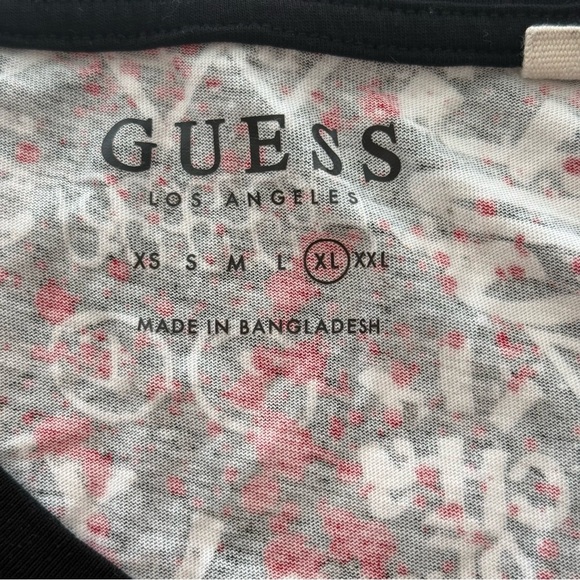 GUESS Los Angeles Tank Top XL City of Angels Graphic Print 100% Cotton - Picture 8 of 9